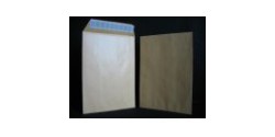 Pochettes auto-adh&eacute;sives kraft 90g